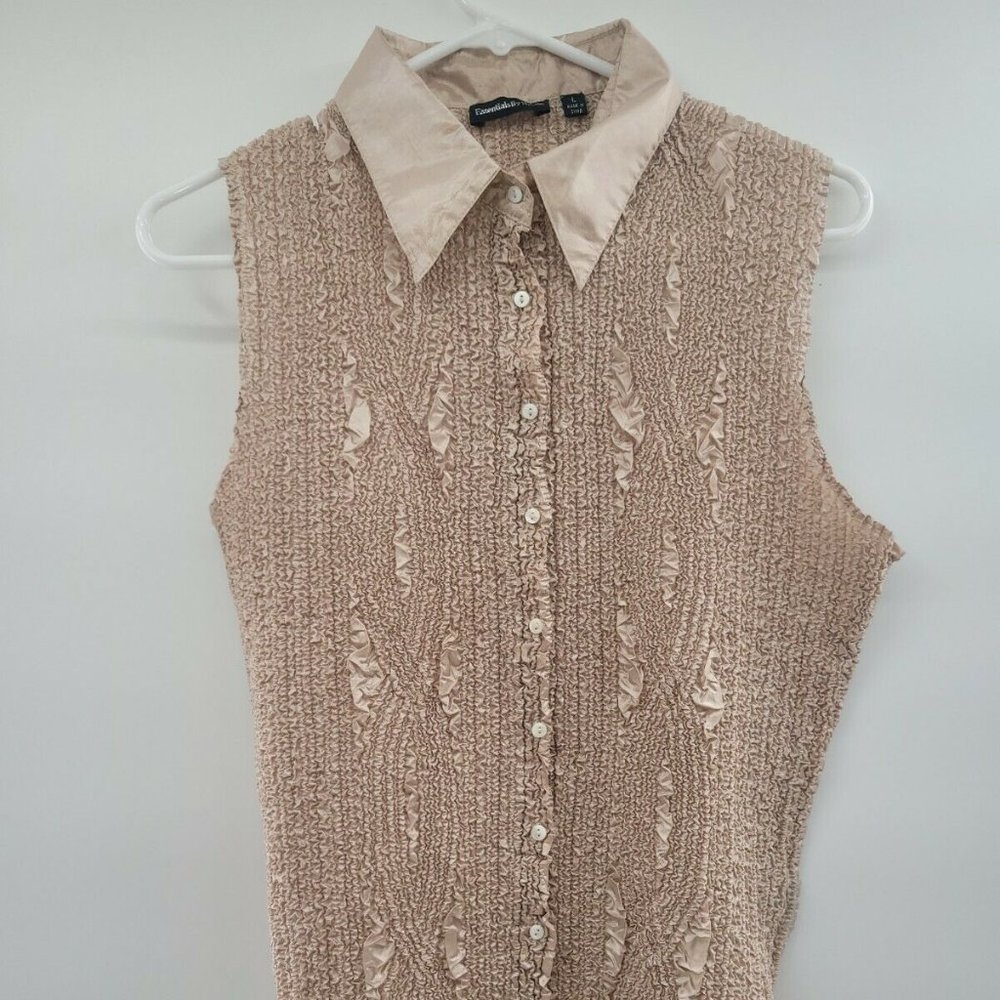 Women's Top Essentials By Milano large Pre-Owned 100% Polyester